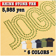 【amador】ラインストーンTEE　全6色 